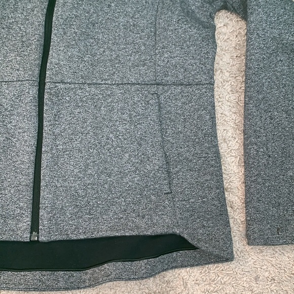 Dark Gray Lululemon Zip up fleece jacket - Picture 3 of 10
